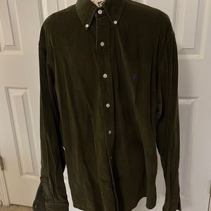 Ralph Lauren corduroy casual dress shirt